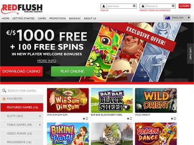 Red Flush Casino Screenshot