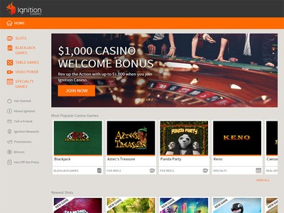 Ignition Casino Screenshot