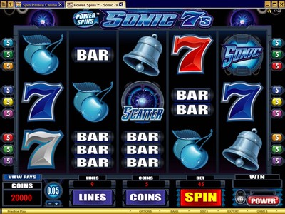 Spin Palace Casino Screenshot