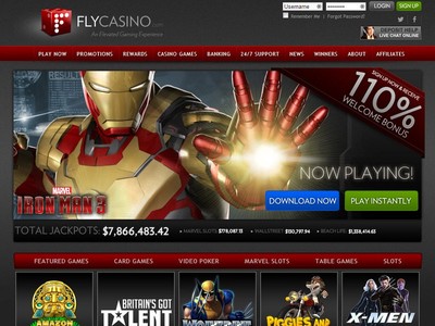 Fly Casino Screenshot